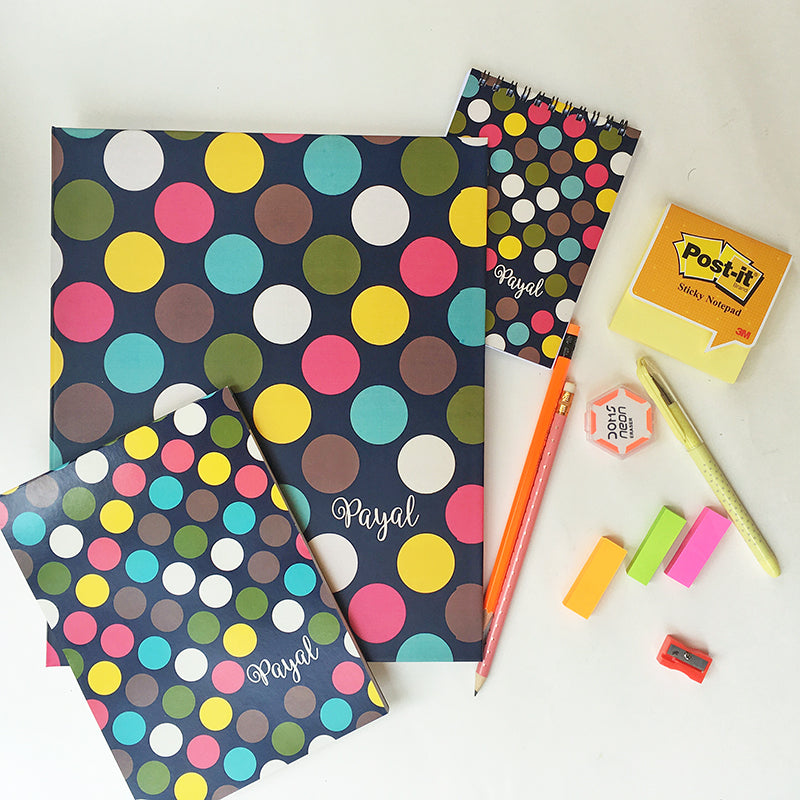 Colorful Circles Ultimate Stationery Addict's Hamper