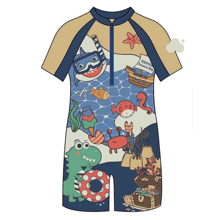 Under Sea theme Swimwear for Kids & Toddlers with UPF 50+