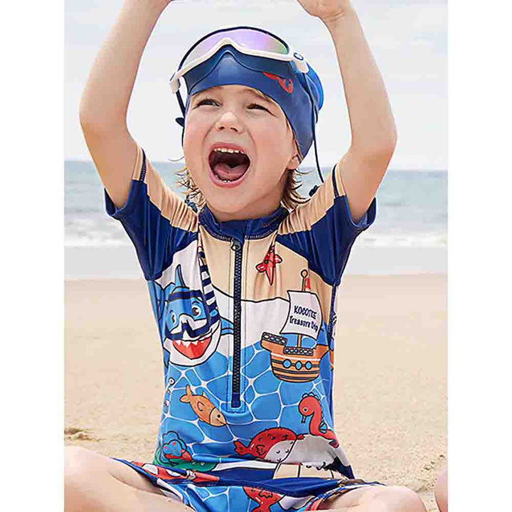 Under Sea theme Swimwear for Kids & Toddlers with UPF 50+