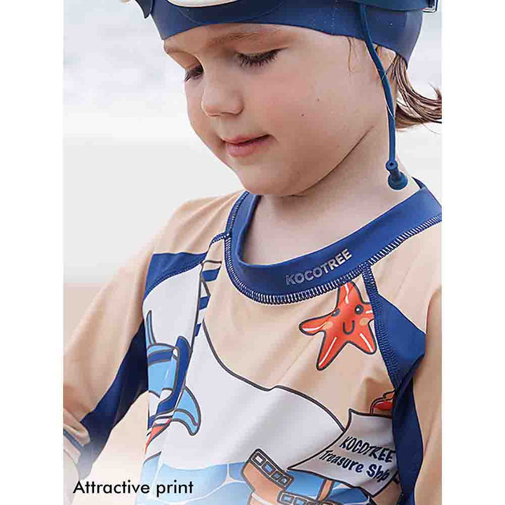 Under Sea theme Swimwear for Kids & Toddlers with UPF 50+