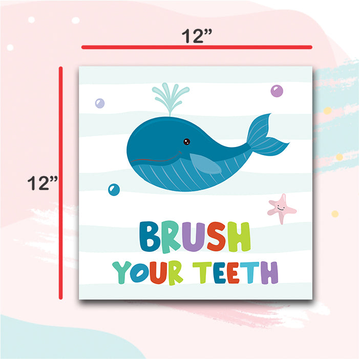 Under The Sea Bathroom Frames for Wall (Set of 4)