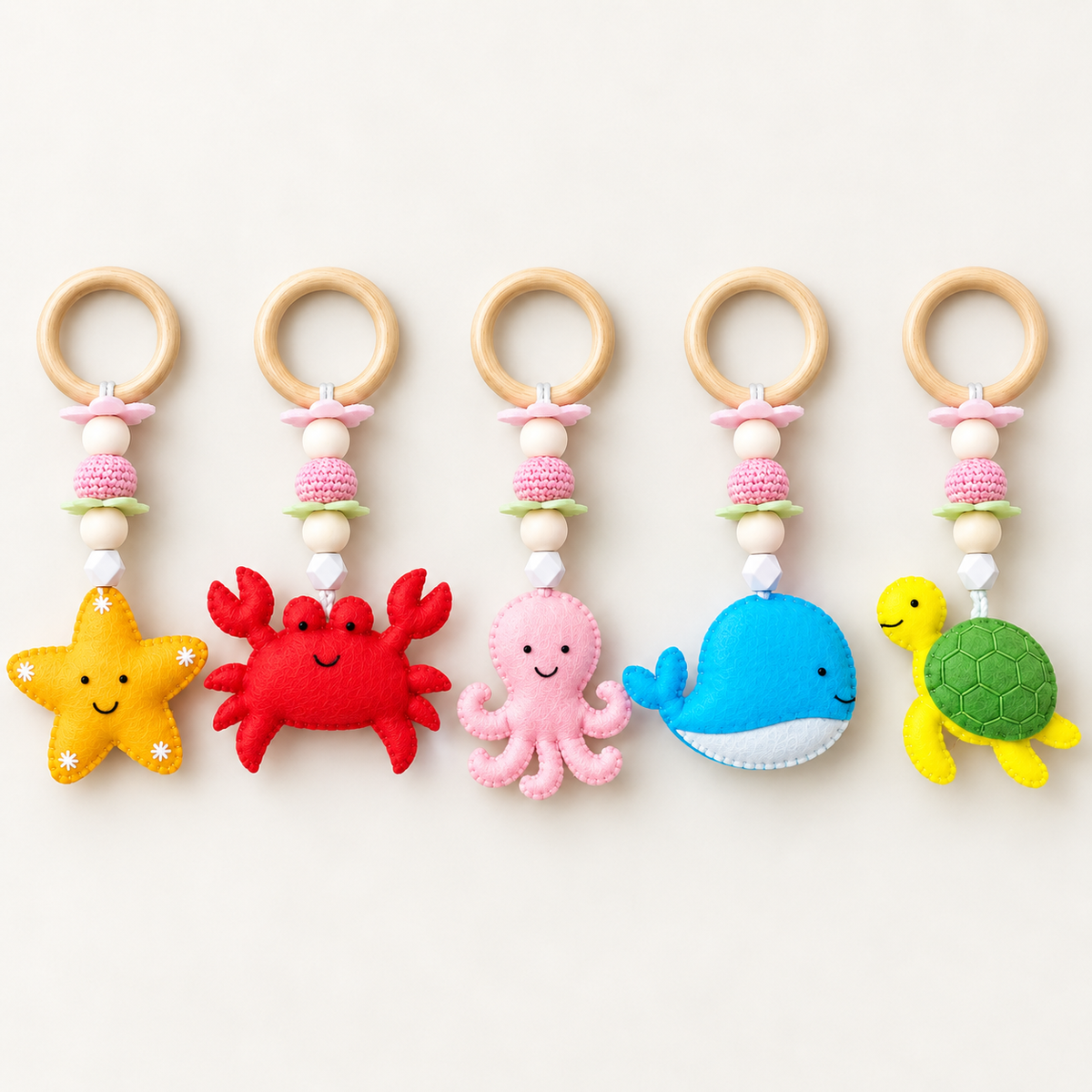 Under the Sea Adventures – Wooden Baby Play Gym