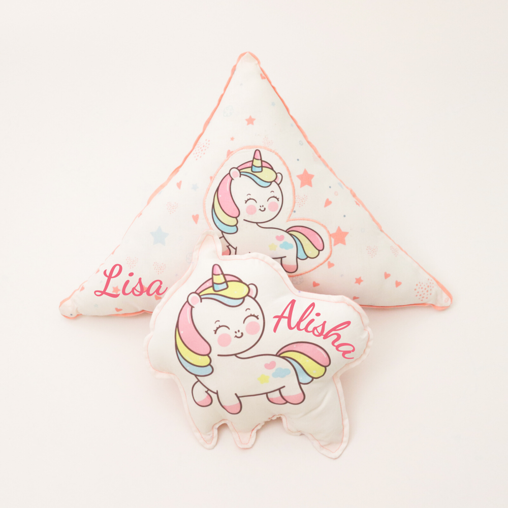 Unicorn - Shape Cushion