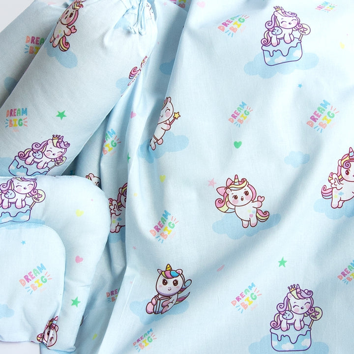 Unicorn Dreams - Cot Bedsheet Set