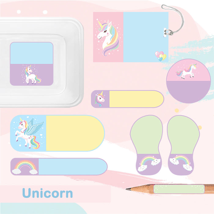 Unicorn Name Labels - Complete/Split/Iron Ons Packs