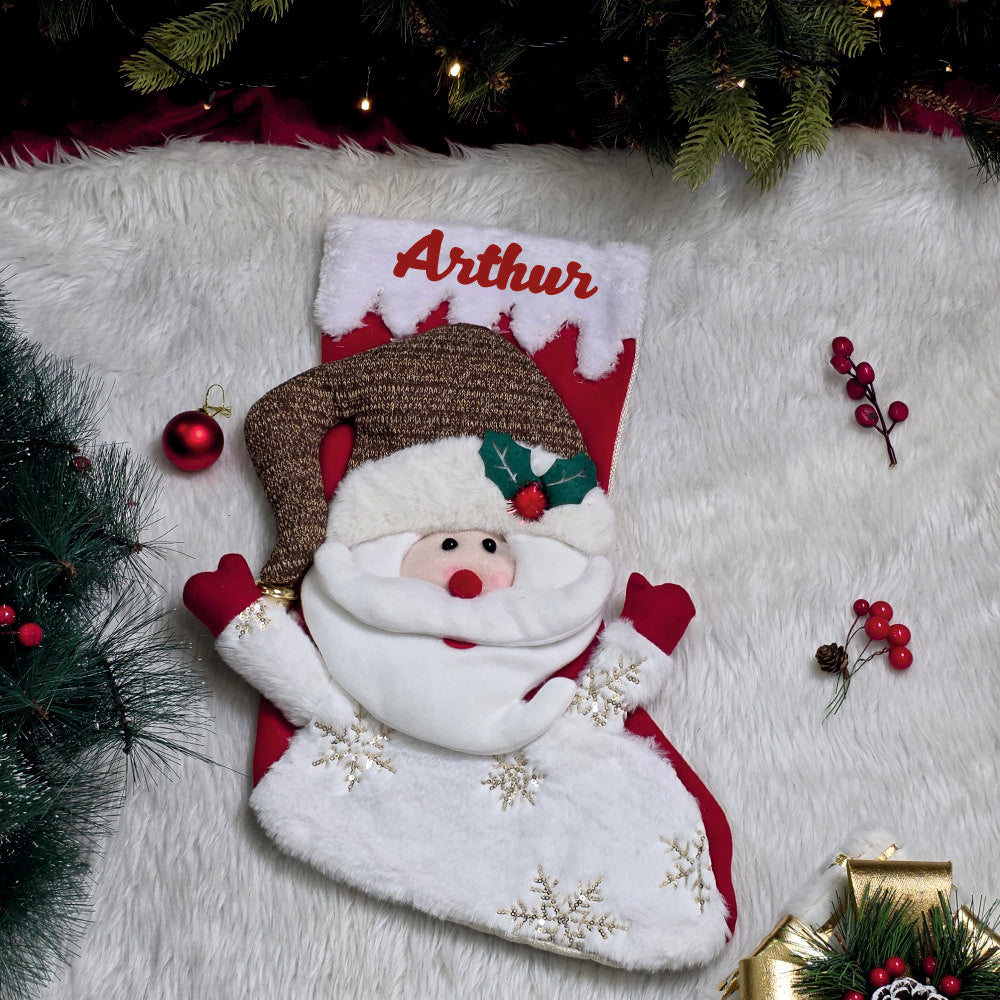 Snowy Snuggle Stockings - Set of 4