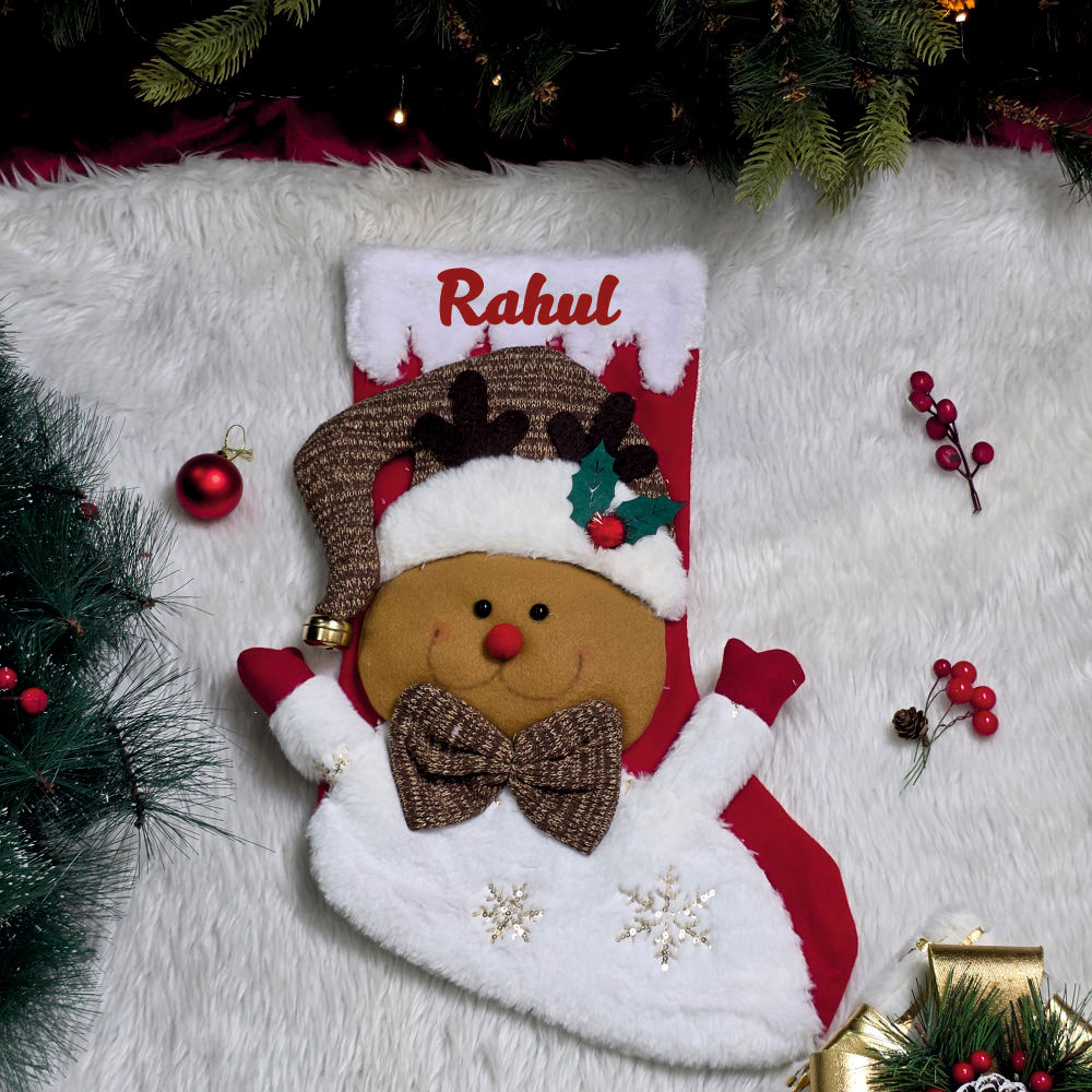 Snowy Snuggle Stockings - Set of 4