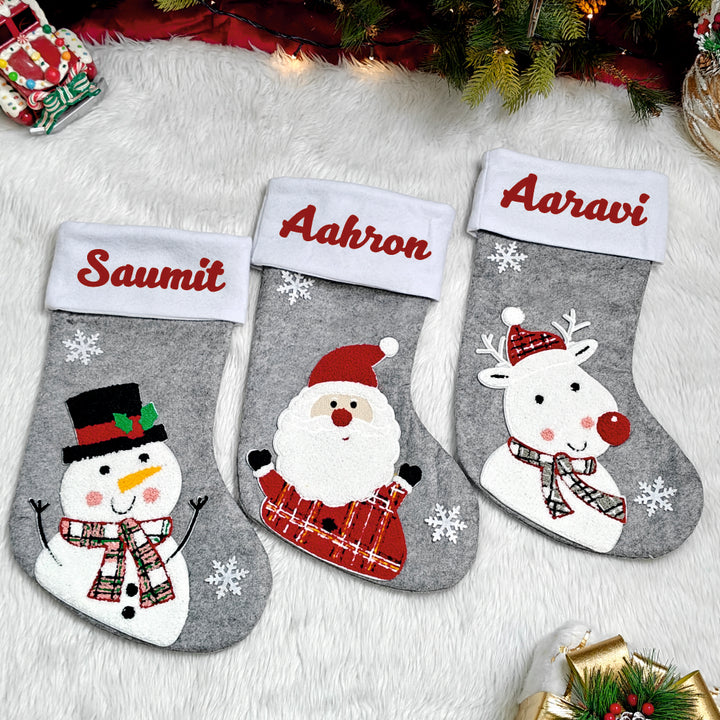 Winter Buddies Stockings - Set of 3