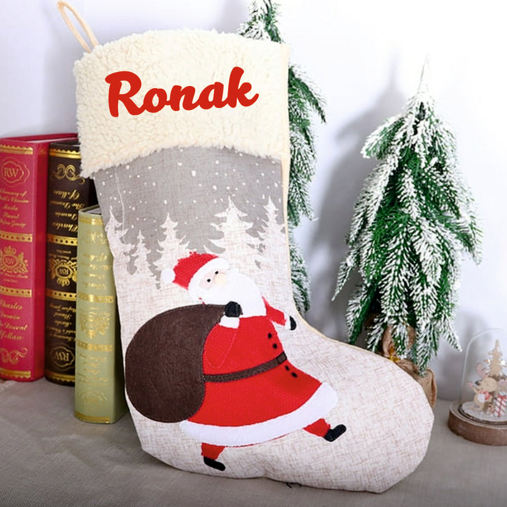 Frosty Forest Stockings -Set of 2