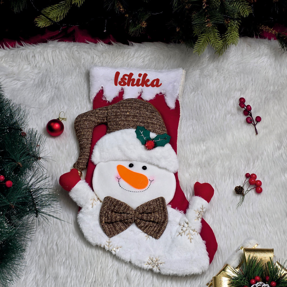 Snowy Snuggle Stockings - Set of 4