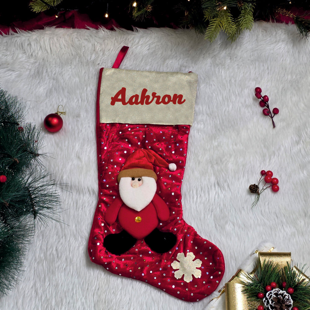 Merry Sparkle Stockings - Set of 3
