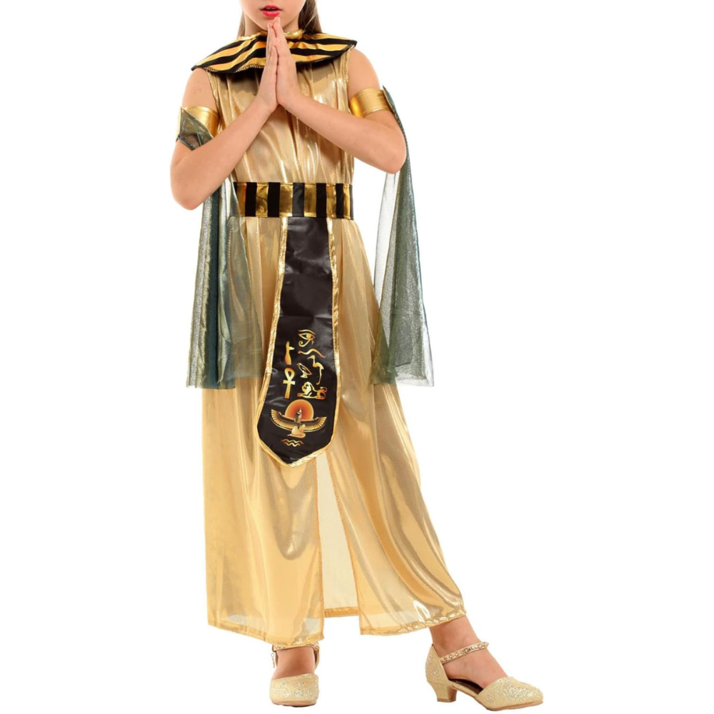 Halloween costume - Egyptian Sun Princess