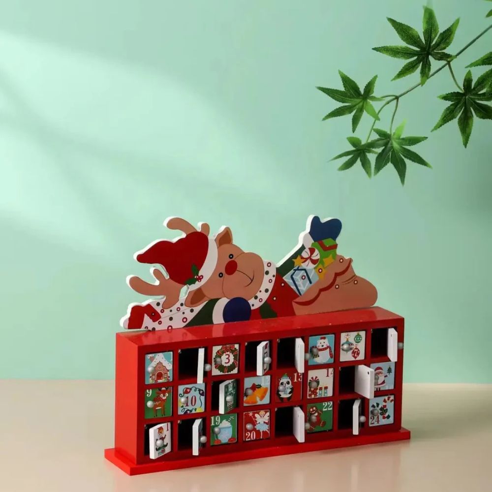 Babble Wrap Wooden Advent Calendar (Reindeer Magic)