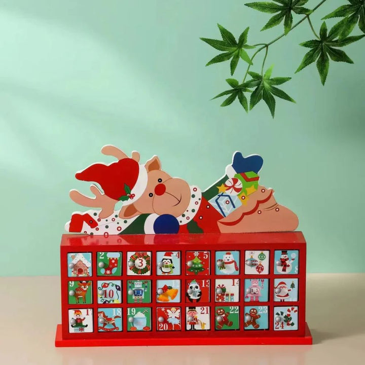 Babble Wrap Wooden Advent Calendar (Reindeer Magic)