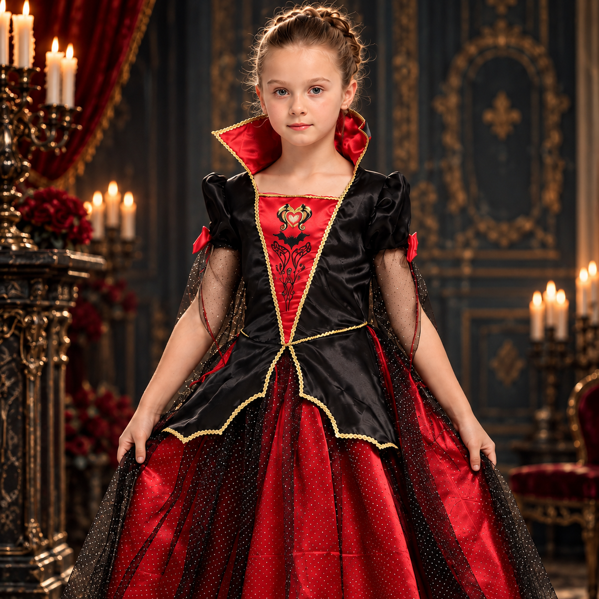 Halloween costume - Vampire Queen of Hearts
