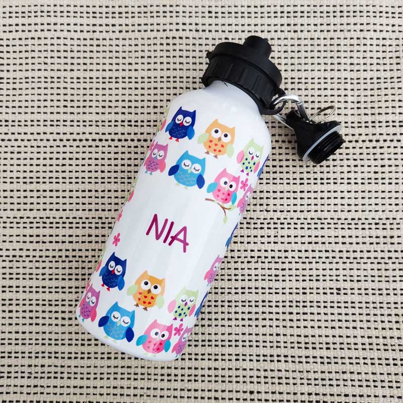 Owls Water Bottle (600 ml)