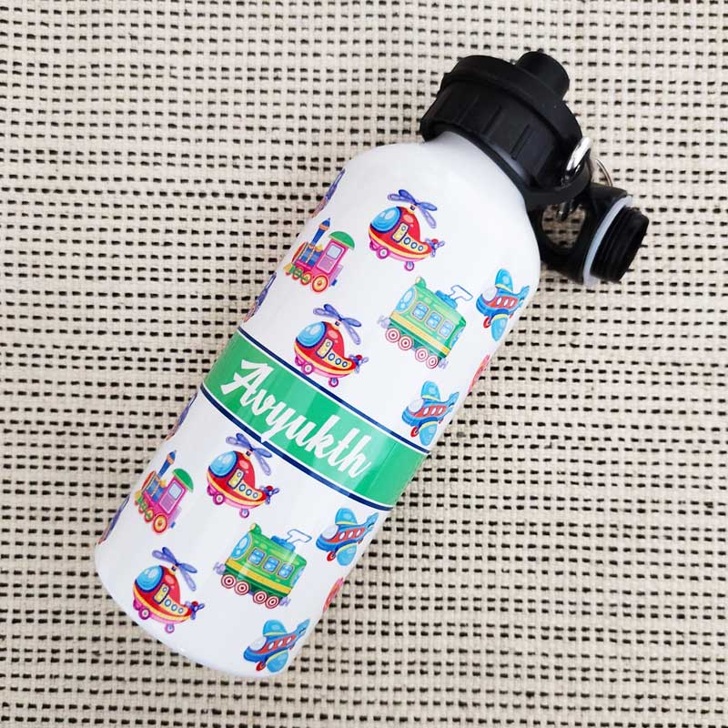 Toy Cars Water Bottle (600 ml)