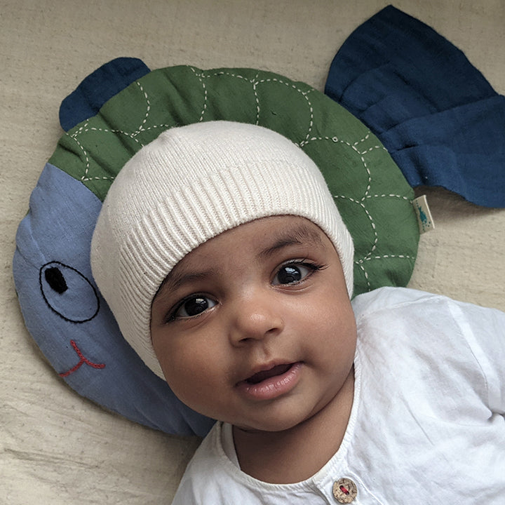 ORGANIC FISH  MUSTARD SEED  PILLOW