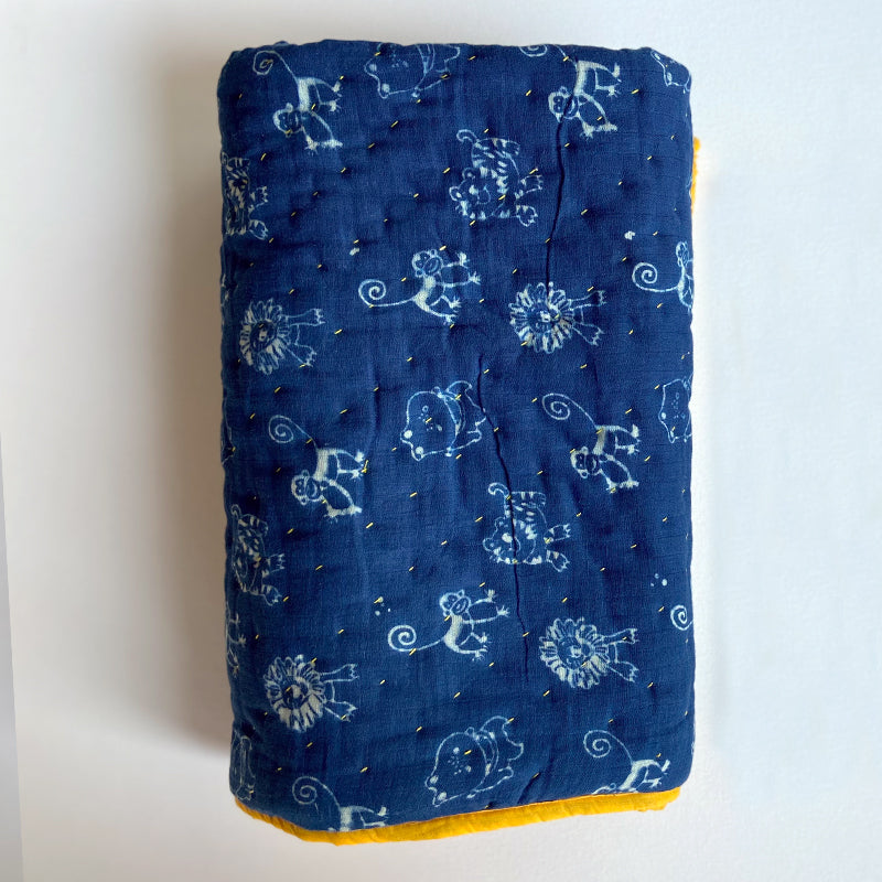 ORGANIC  ZOO QUILT