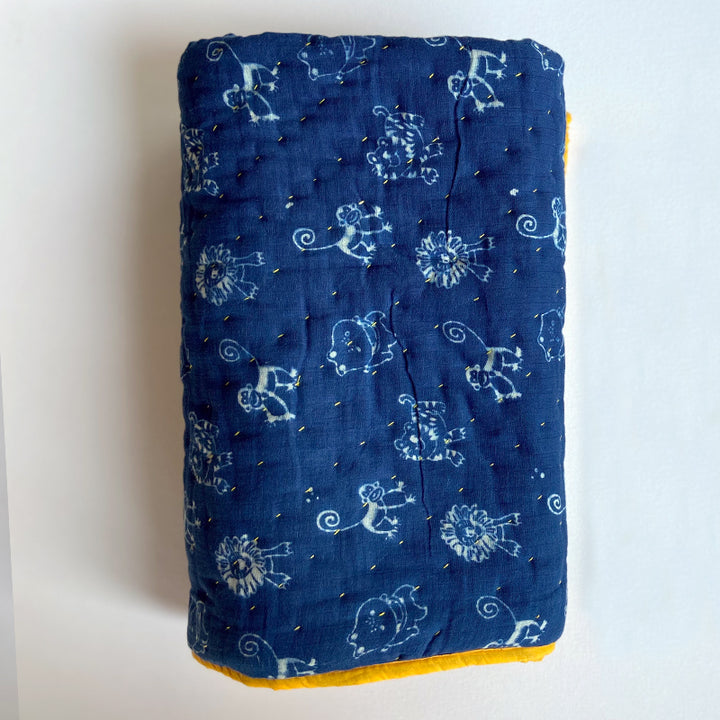 ORGANIC  ZOO QUILT