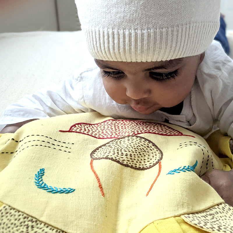 ORGANIC LION  MUSTARD SEED  PILLOW