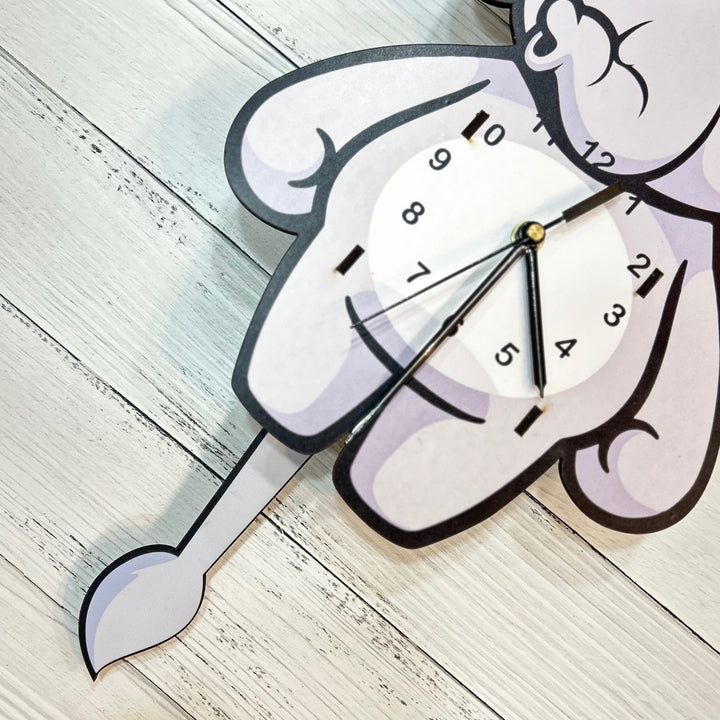 Wall Clock - Elephant Dreamtime