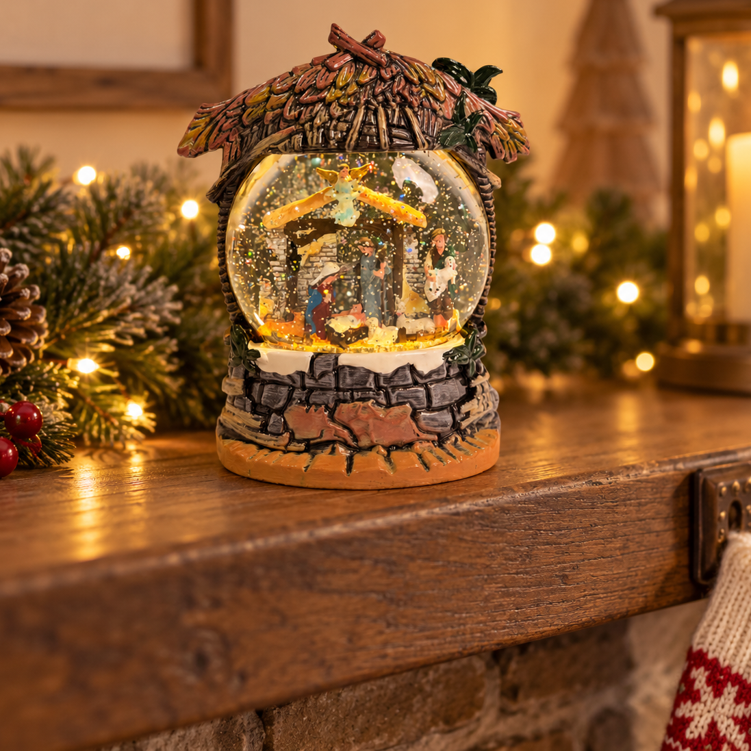 Water Light Carols - Sacred Manger