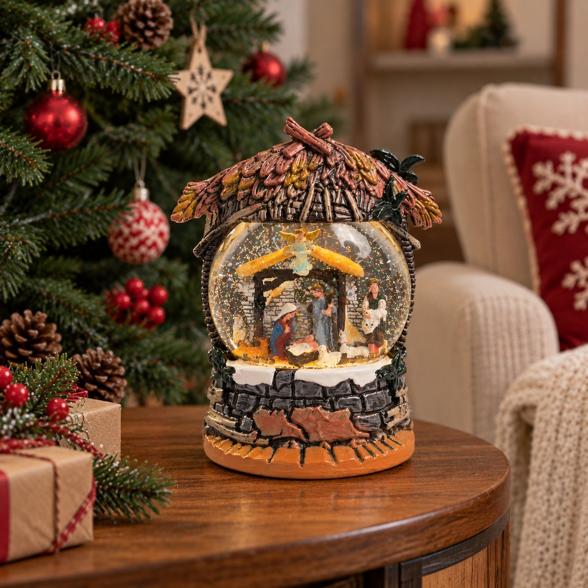 Water Light Carols - Sacred Manger