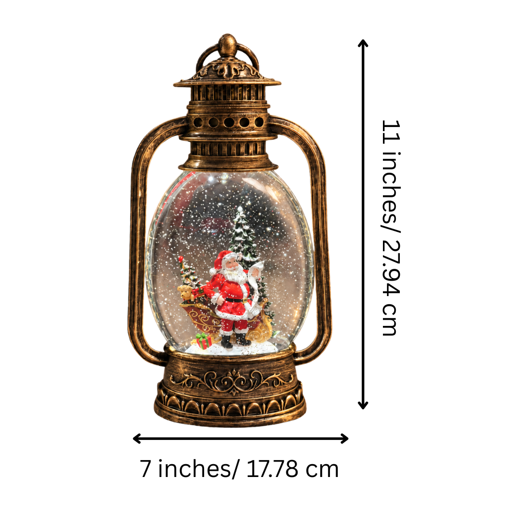 Water Light Carols - Santa’s Magical Light-Up Lantern