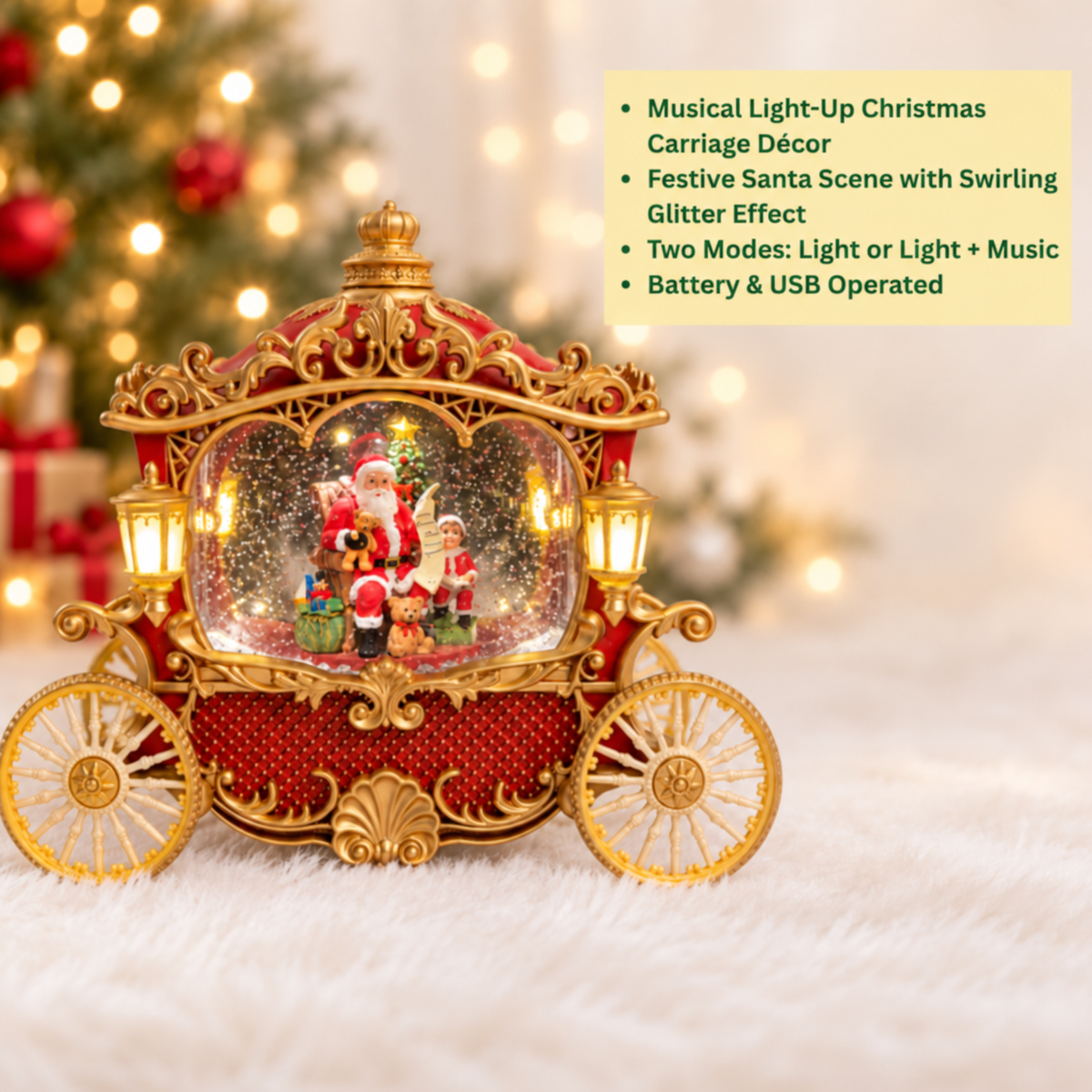 Water Light Carols - Santa’s Royal Carriage