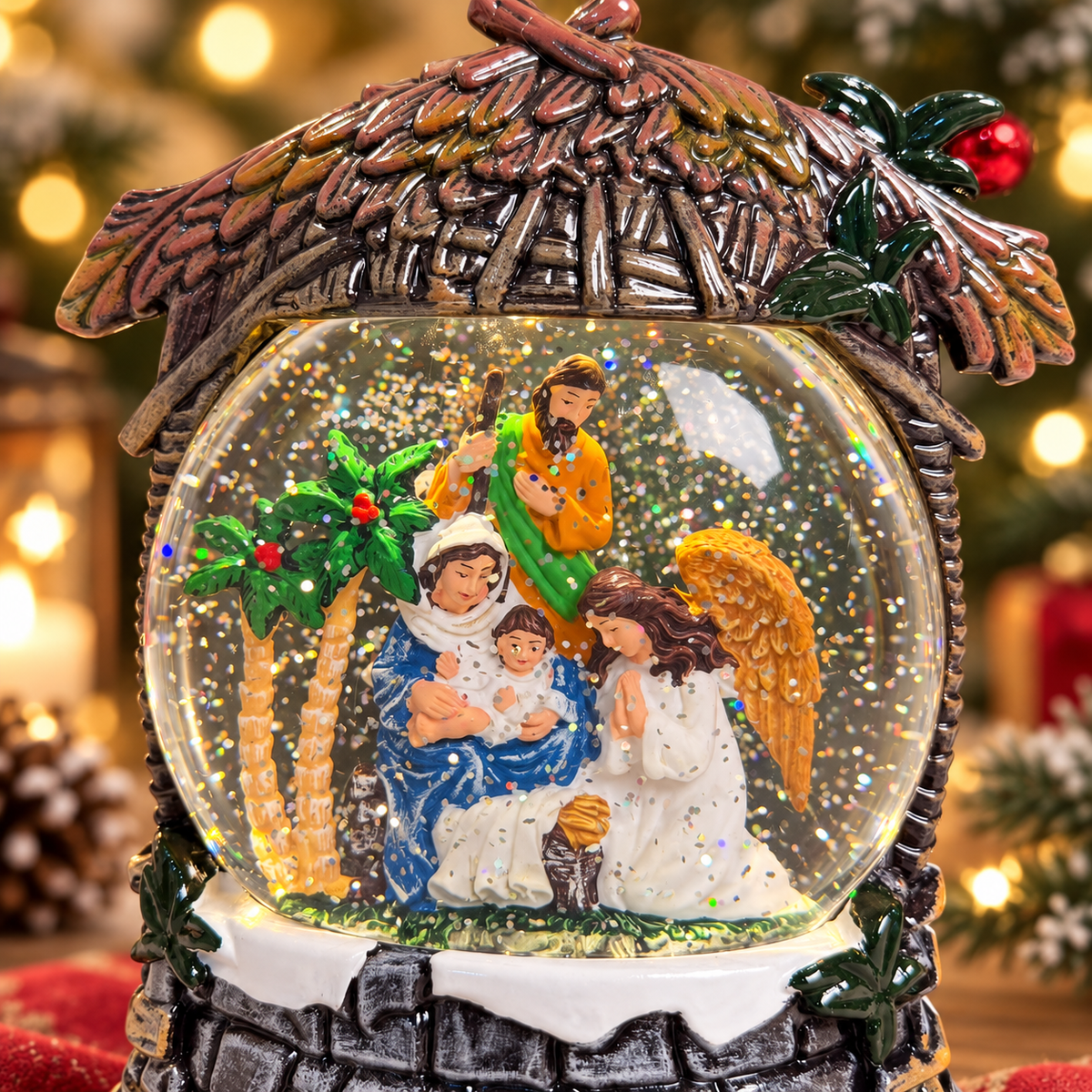Water Light carols - Holy Family