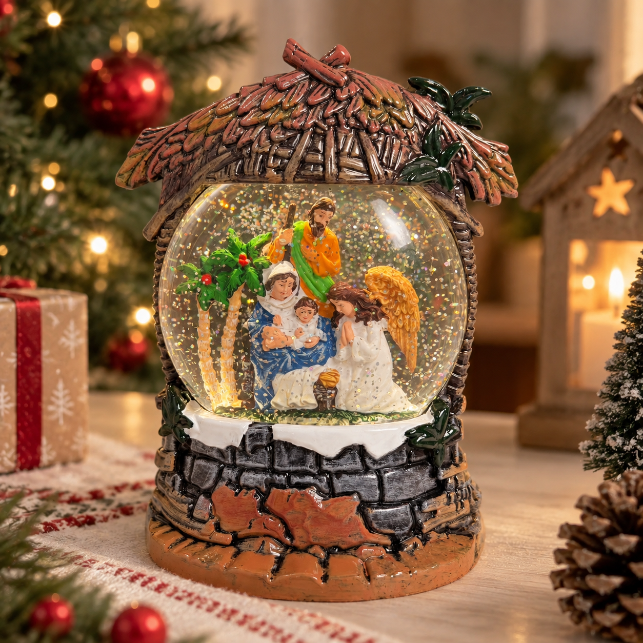 Water Light carols - Holy Family