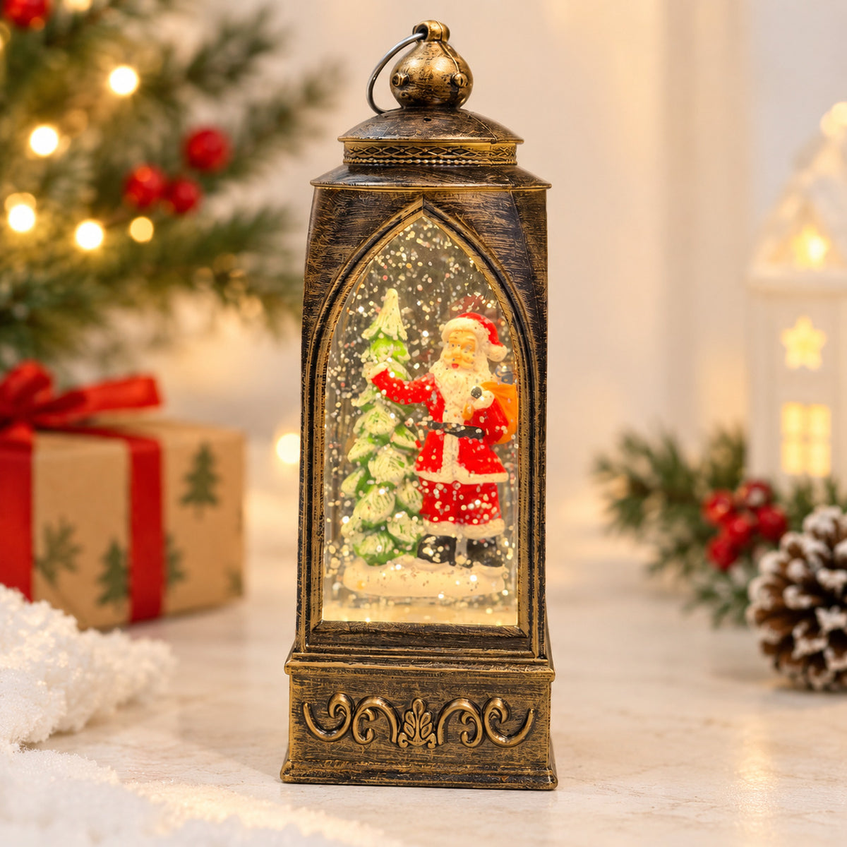 Water Light Carols - Santa's Lantern