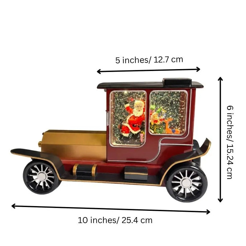 Water Light Carols - Santa’s Vintage Car