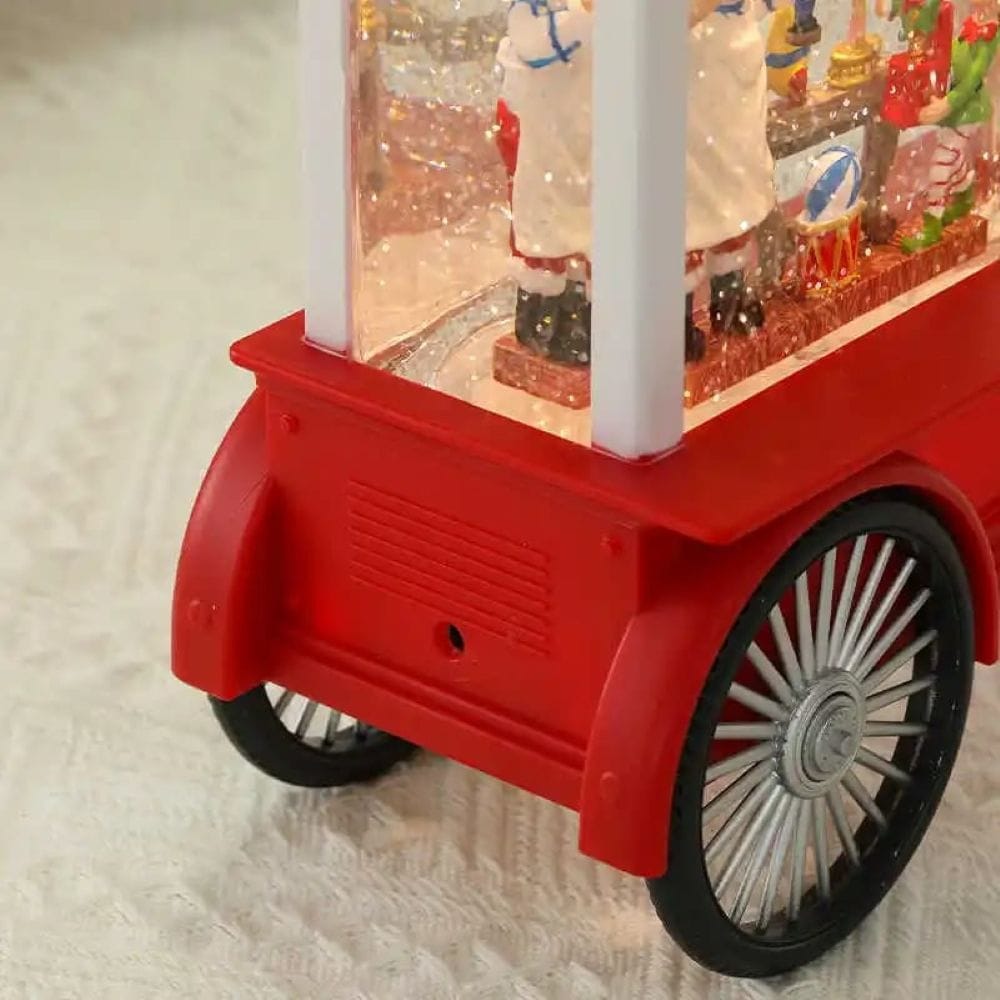 Babble Wrap Elf & Santa's Workshop- Light Up Musical Cart