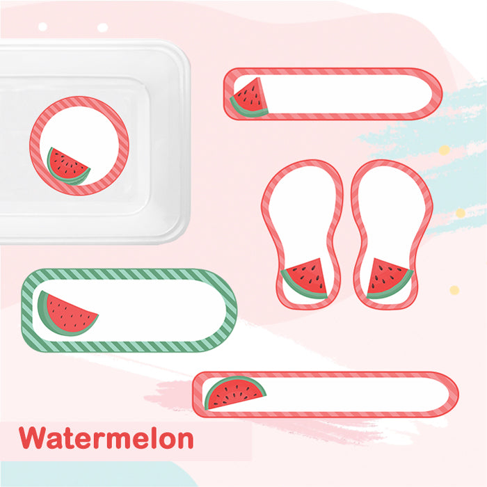 Watermelon Label - Complete/Split/Iron Ons Packs