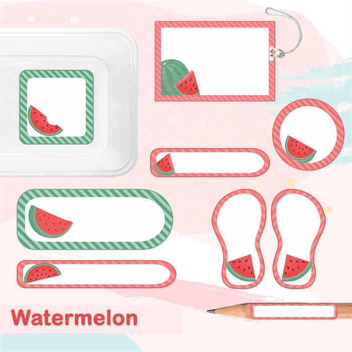 Watermelon Label - Complete/Split/Iron Ons Packs