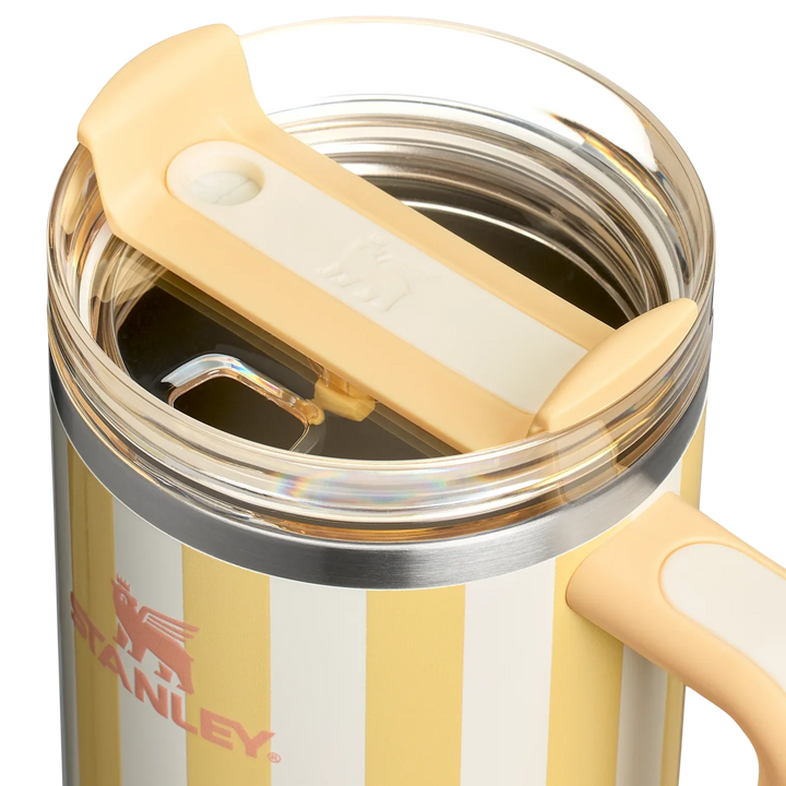 Limited Edition Stanley × Cabana Gloss Quencher - Sunshine Stripes - 40oz