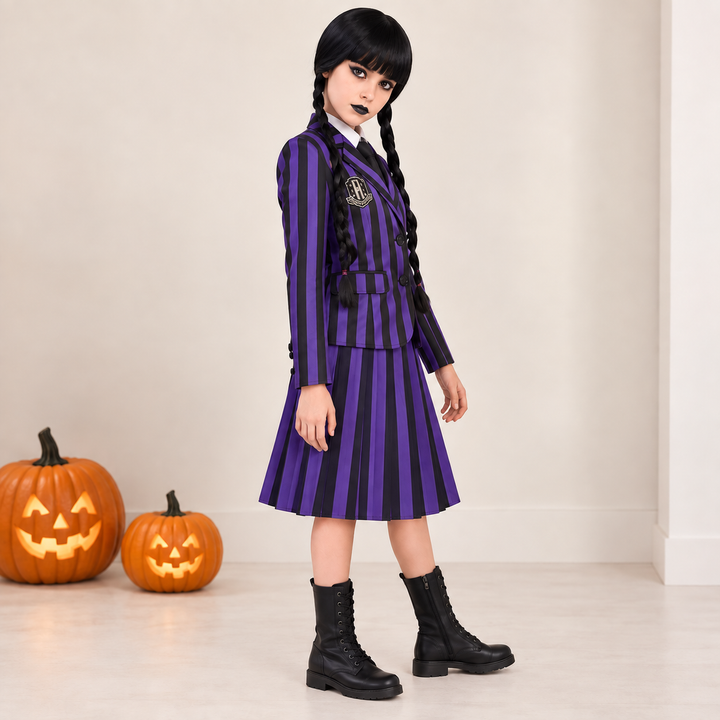 Wednesday Dark Academy Costume