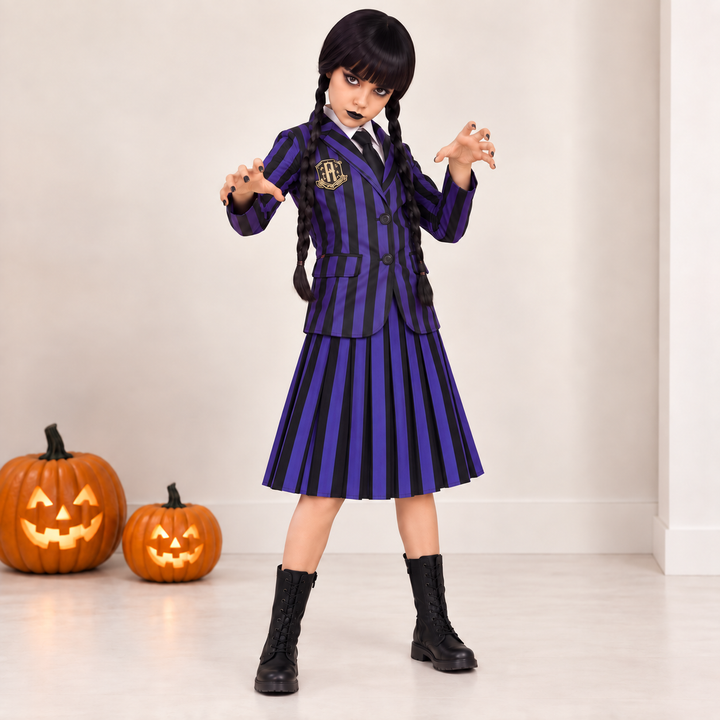 Wednesday Dark Academy Costume