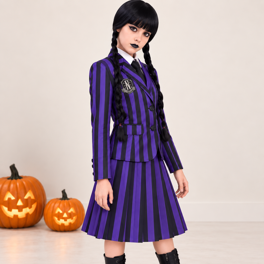 Wednesday Dark Academy Costume
