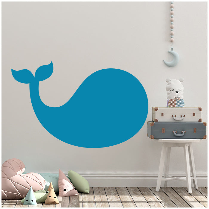 Whale Chalk Decal