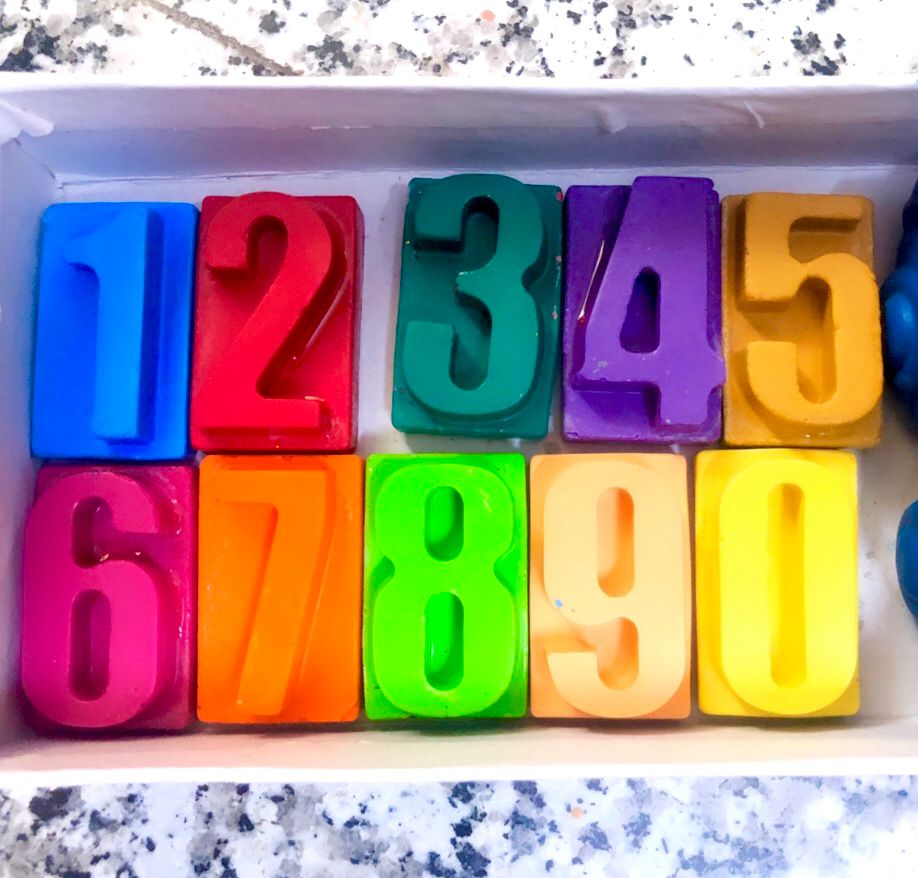The Number Crayon (Set of 1-10)