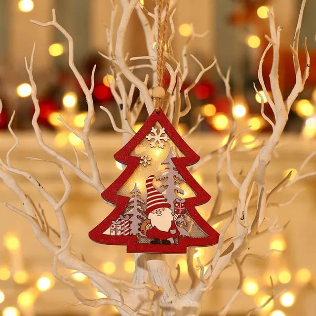 Babble Wrap Starlight Gnome Ornament- Tree