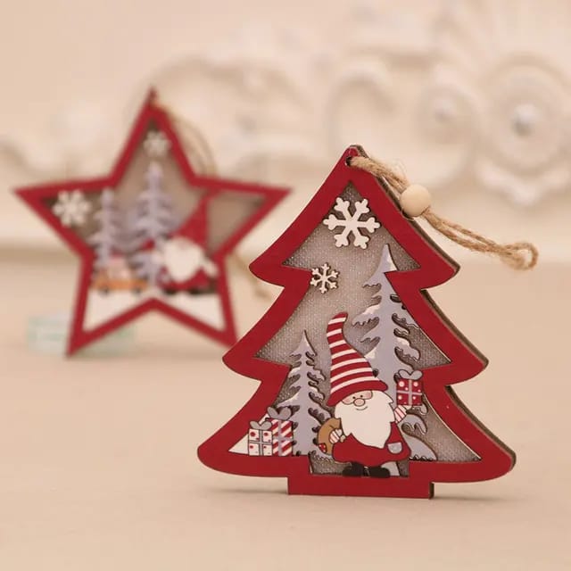 Babble Wrap Starlight Gnome Ornament- Set of 2