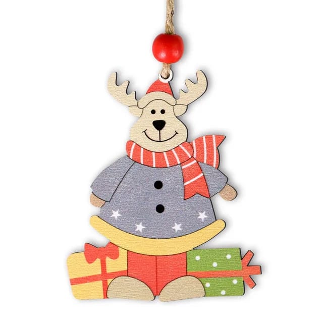 Babble Wrap Wooden Wonders of Christmas- Reindeer