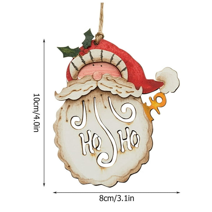 Babble Wrap Ho Ho Whiskers Santa Ornament