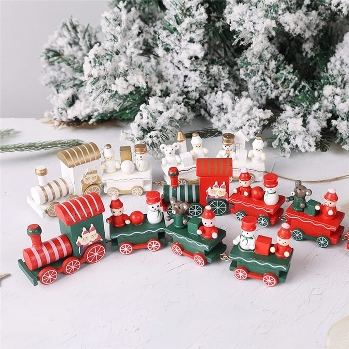 Babble Wrap Snowflake Special Train - White