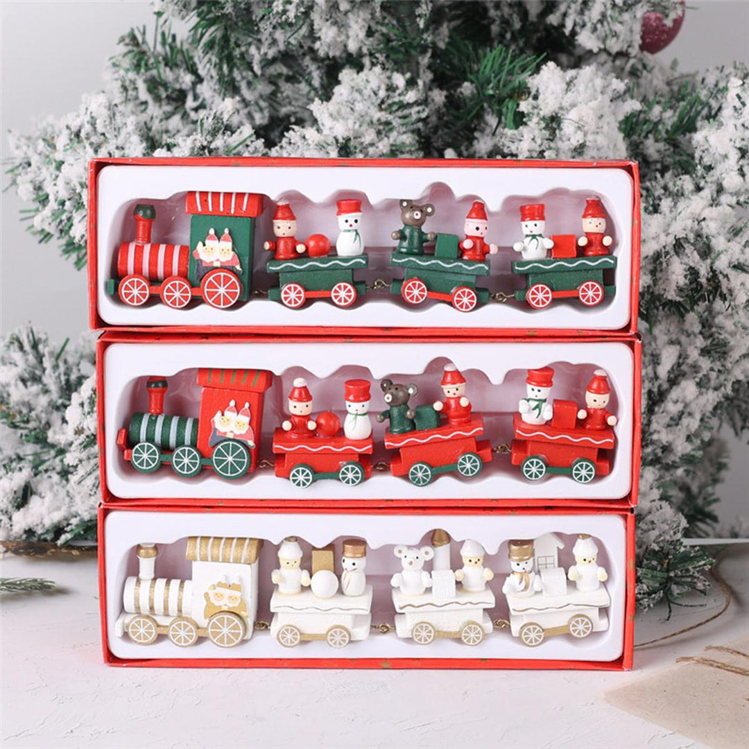 Babble Wrap Snowflake Special Train - White