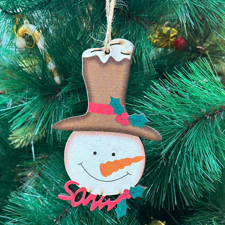 Babble Wrap Frosty Hattie Ornament